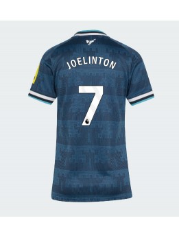 Newcastle United Joelinton #7 Replika Borta Kläder Dam 2026-27 Kortärmad